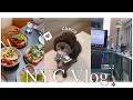 [NYC Vlog] 20년차 뉴요커의 월스트리트 맛집 &amp; 핫플 정리 🗽 | 맨해튼 강아지 초코와의 하루