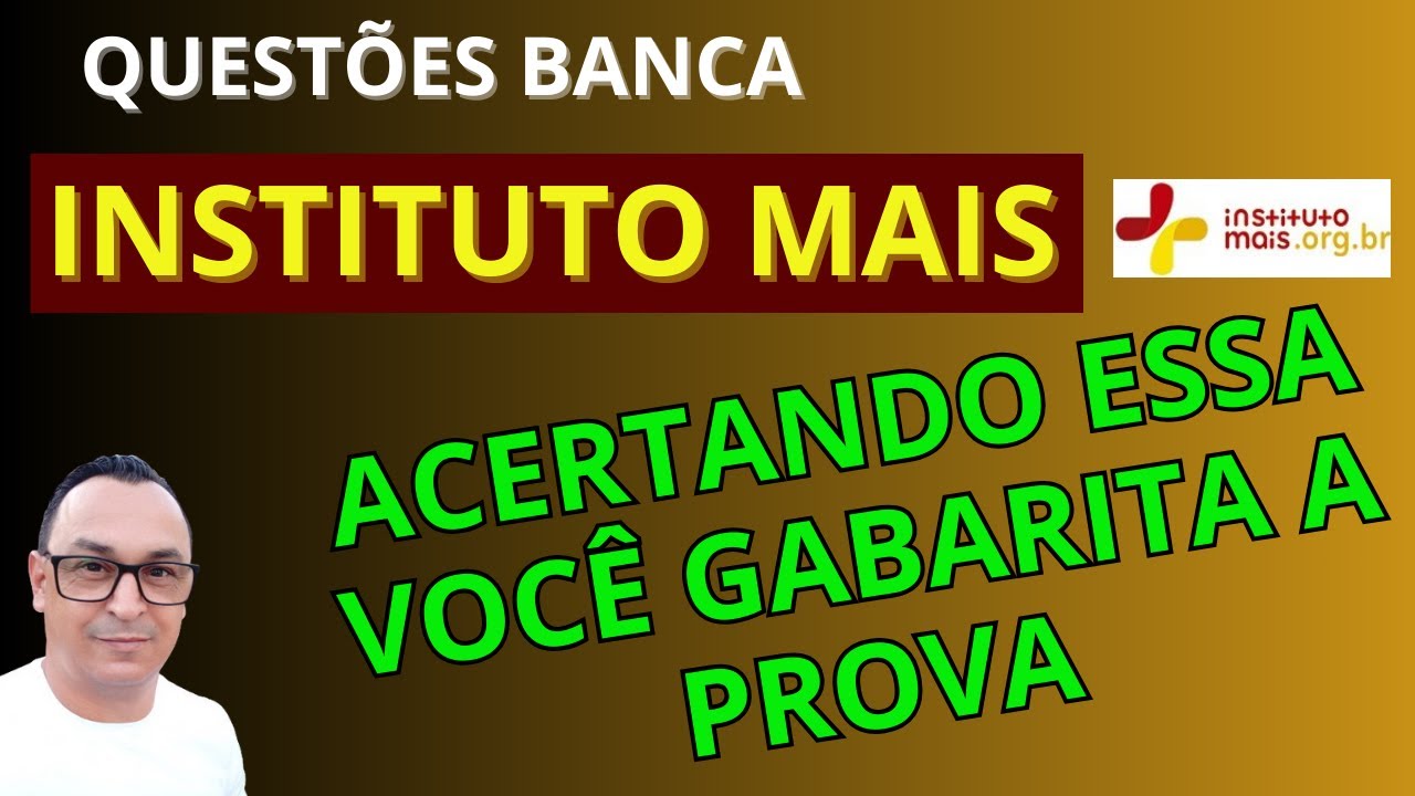 QUESTÃO DE CONCURSO. NÍVEL MÉDIO. NÃO ERRE MAIS! MATEMÁTICA. COSTUMA CAIR NA PROVA.