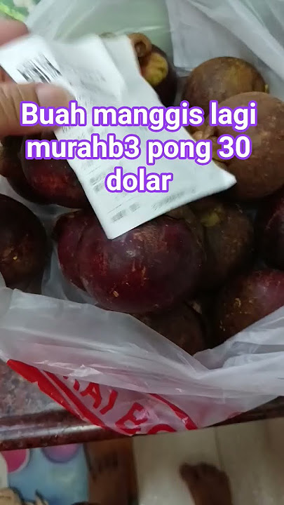 Hong Kong is in mangosteen season #shortvideo #shorts #mangosteen #fruit
