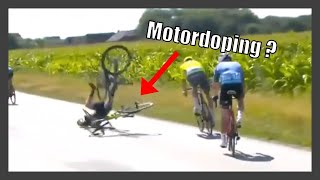 Is This Bizarre Crash Proof of Motordoping? Tour of Denmark 2021