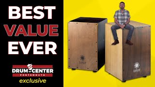 Sakae Osaka Heritage Cajon w/Faded Blue Frontplate - CAJ100WBLFD