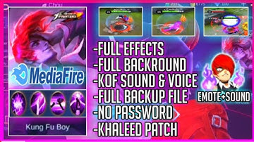 Chou Lori Yagami Script Full Effect No Password - MobileLegends