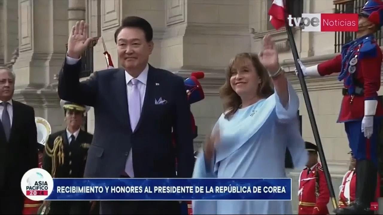 Presidents from South Korea and Peru vow to bolster bilateral relations