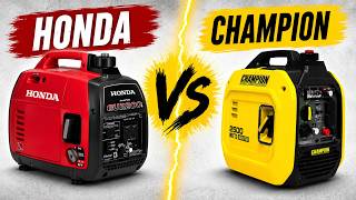 Honda EU2200i vs Champion 2500: Which Generator Is Best