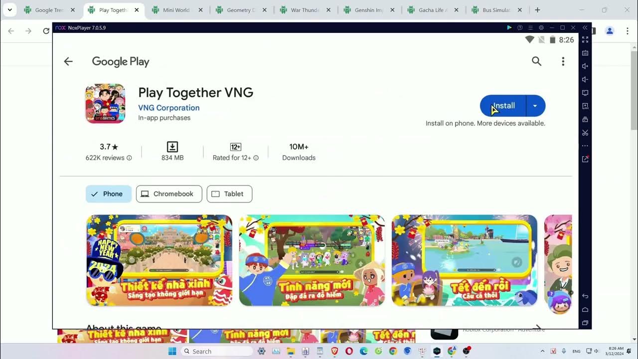 C ch t i play together vng 752 tr n m y t nh laptop pc windows nhanh