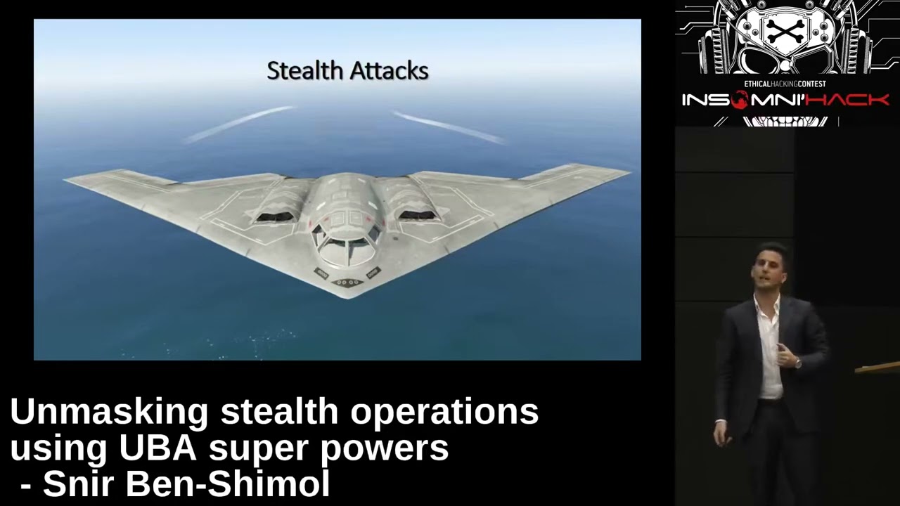 Unmasking stealth operations using UBA super powers   Snir Ben Shimol, Varonis