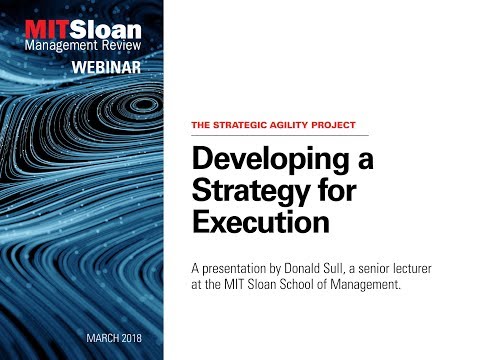 Developing a Strategy for Execution