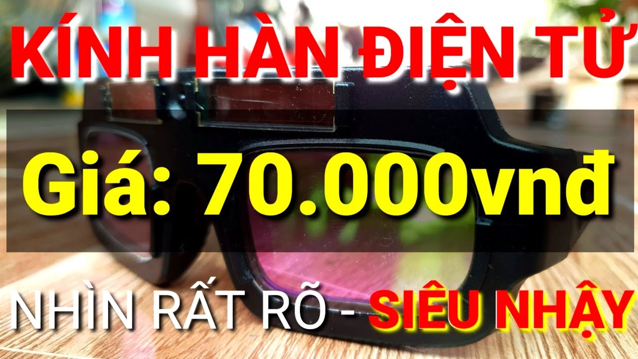 REVIEW Kính hàn điện tử giá rẻ TX-012 | giá: 70.000vnđ  [Clip Test + Bung nội thất]