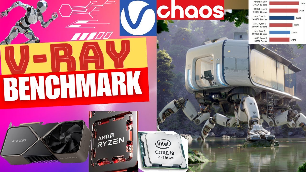 CPU vs. GPU Benchmark Test – V-Ray Performance Showdown! - YouTube