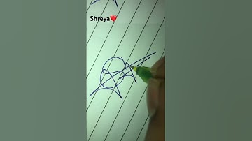 Shreya name signature request done ❣️#youtubeshorts #ytshorts #shortvideo #shorts
