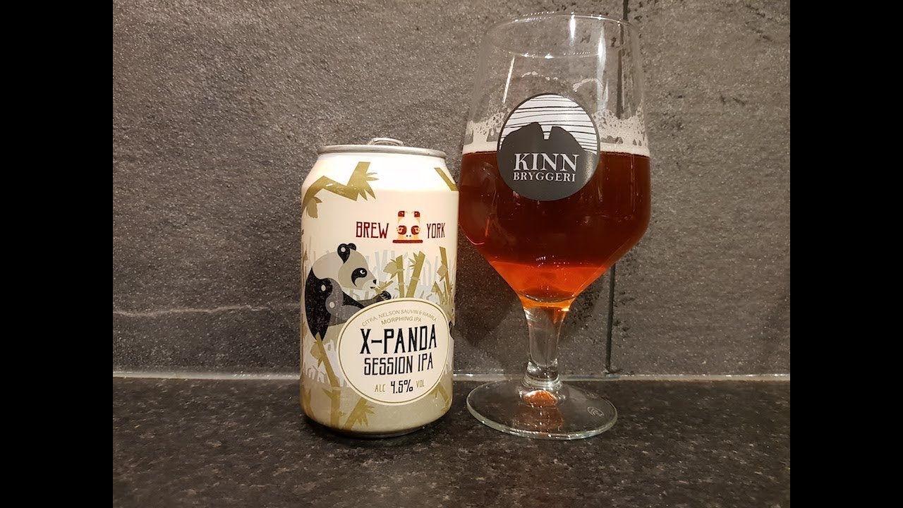 Brew York X Panda Session IPA By Brew York Craft Brewery British