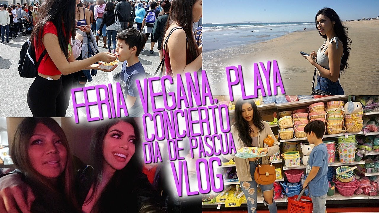Feria vegana, Homenaje a Juan Gabriel, Playa, Huevos | VLOG