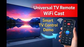 Universal TV Remote WiFi Cast | Smart TV Control Demo | [OWESI STUDIO] screenshot 5