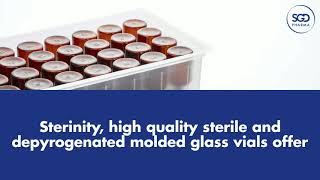 Sterinity - High quality Ready-To-Use molded glass vials - Range Extension