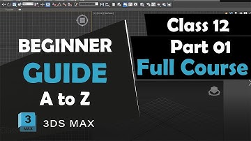 3Ds Max Getting Started Beginner Lesson 12 - Part 01 // Bangla Tutorial