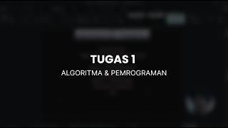 Tugas 1 - Algoritma dan Pemrograman | UT Update