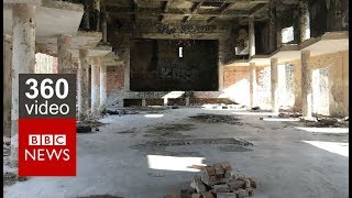 In 360 video: An abandoned Soviet military base in western Hungary - BBC News
