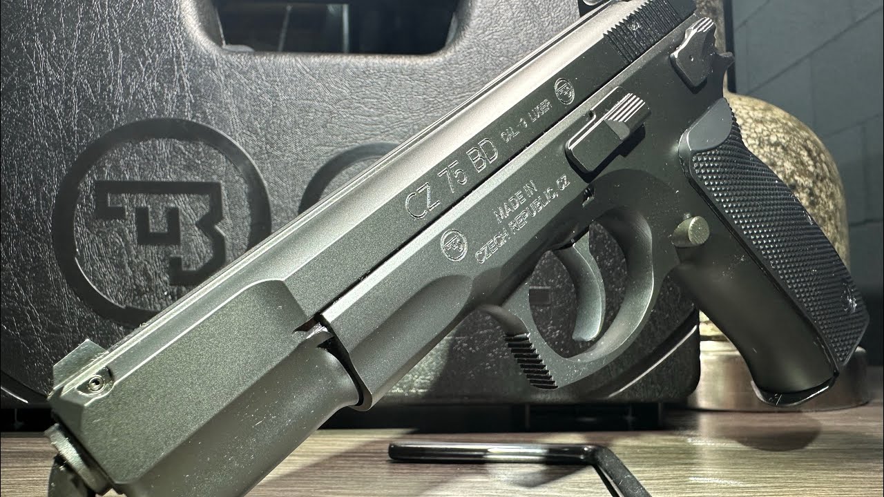 CZ 75 BD Unboxing and Closeups. - YouTube