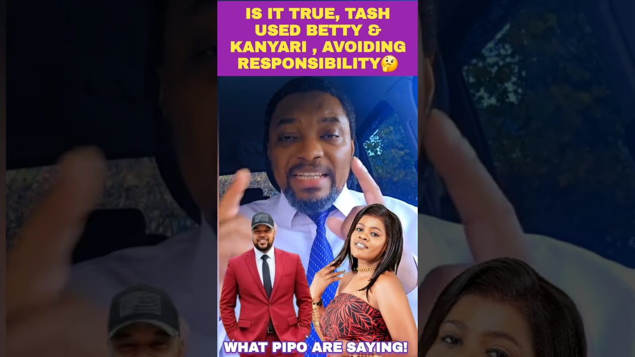 Is It true, tash used Betty & Kanyari , avoiding responsibility🤔 He Married Betty Not the Children.