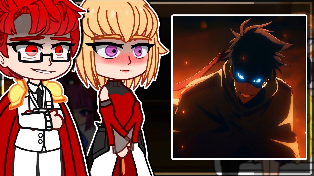 Hunters react to Sung Jin Woo | SEASON 2 | Solo Leveling | GACHA REACT