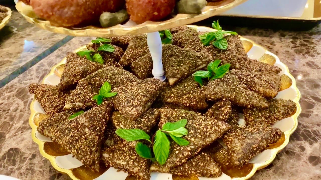 سمبوسة الاجبان بالزعتر خياليه للوجبات والفطور وحفلات الشاي