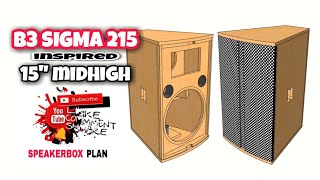 B3 MIDHIGH 15 INCH | B3 S215 INSPIRED | FULL PLAN