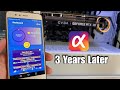 Alpha network 3 years of mining