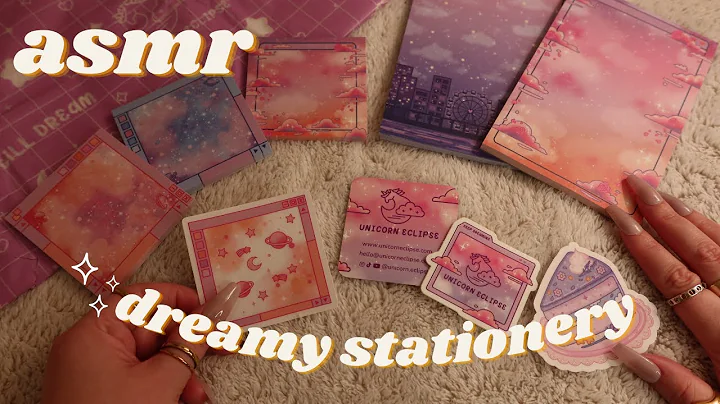 ASMR The CUTEST Stationery Haul 🦄 💫 Soft-Spoken 💕