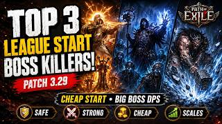 TOP 3 BEST LEAGUE START BOSSING BUILDS | POE 1 PATCH 3.29 TOP 3 BEST LEAGUE START BOSSING BUILDS | POE 1 PATCH 3.29