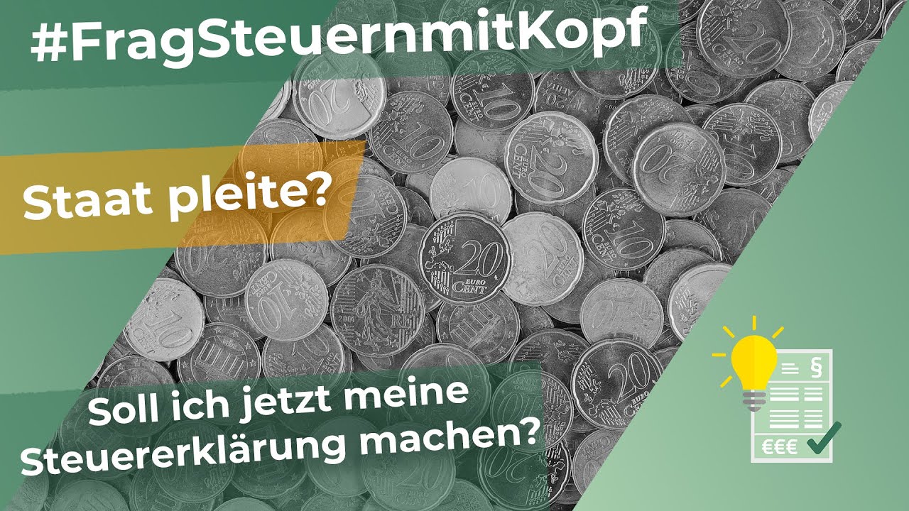 Bei einer Staatspleite die Steuererklärung abgeben?