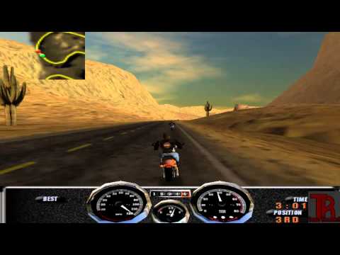 Harley Davidson: Race Across America gameplay