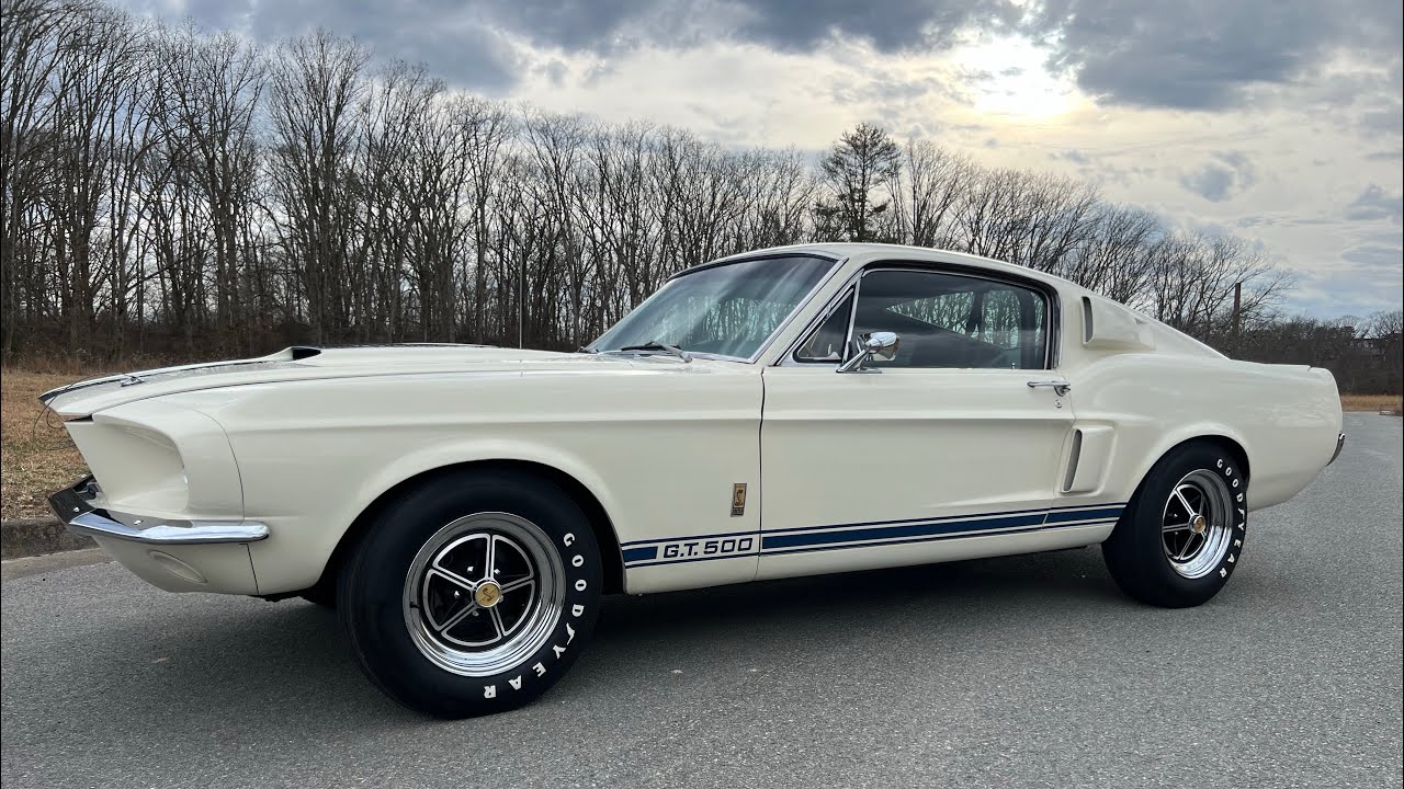 1967 Shelby GT500 427 2x4 Wimbledon White Amazing Car - YouTube