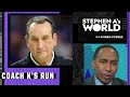 Stephen A. Smith on Coach K & Duke’s run to the Elite 8 | Stephen A.’s World