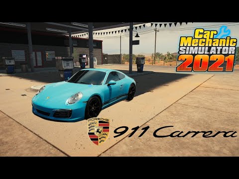 Видео: СОБРАЛ PORSCHE CARRERA! НАЧАЛО ВОССТАНОВЛЕНИЯ LAND ROVER DEFENDER! | CAR MECHANIC SIMULATOR 2021!