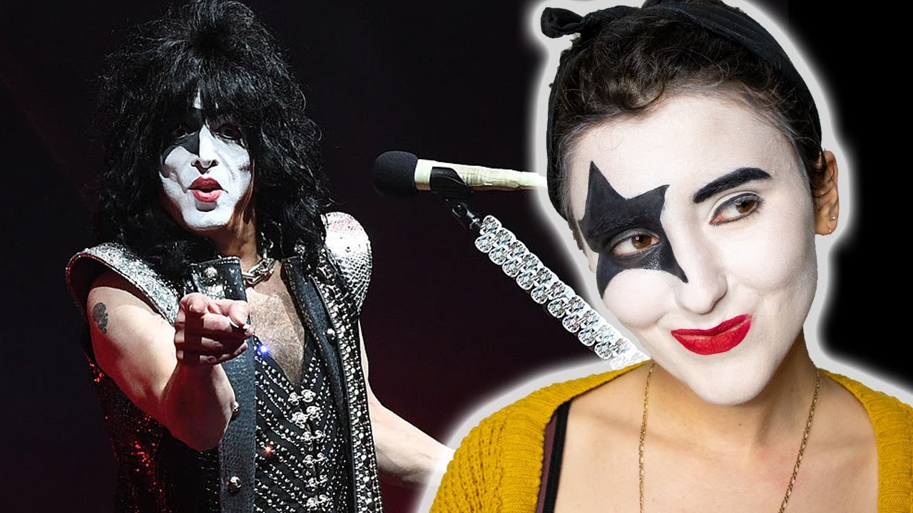 Превращение в Пола Стэнли из группы Kiss.