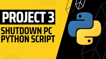 Shutdown PC with Python Script | Python Project For Practice