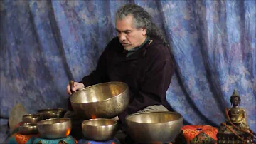 Quick 11 min. Chakra Tune-up with Himalayan Singing Bowls w/Time Stamps. All 7 Chakras Healed! OM!