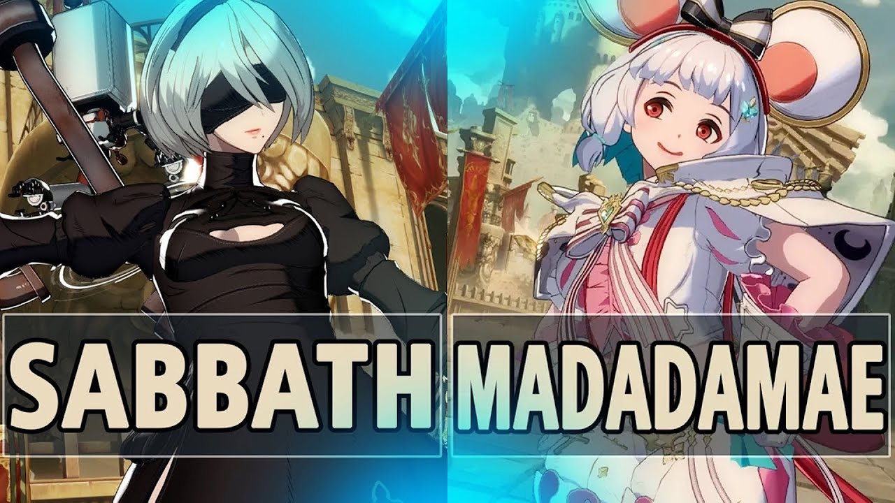 GBVSR:🔥sabbath (2B) Vs madadamae (Vikala)🔥| High Level Gameplay.