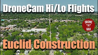 Euclid Ave. Lead Pipe Replacement Construction 6012025 Dronecam High And Low Flights