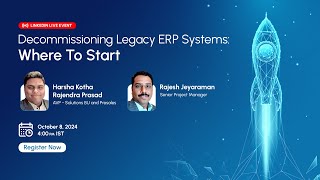 Decommissioning Legacy ERP Systems - Where to Start