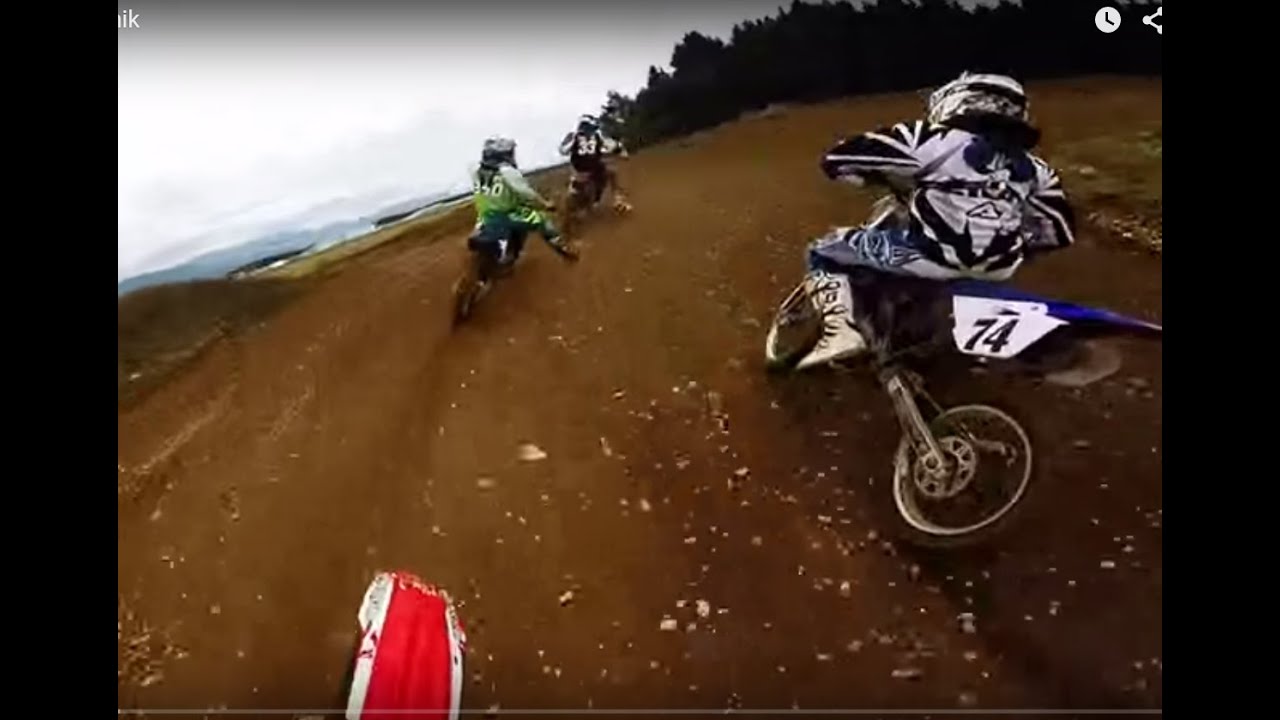 Honda crf150r | Race at Brnik - YouTube