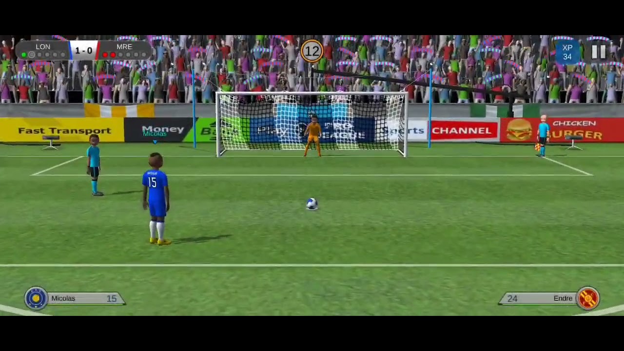 Pro kick Soccer: Jogando o game #gameplay - YouTube