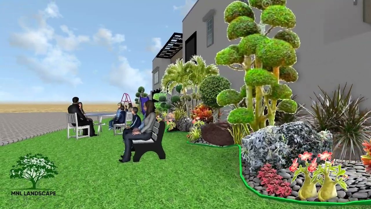 Hight cost project Realtime landscape 3D Animation Walkthrough design in NHS house 😭😭