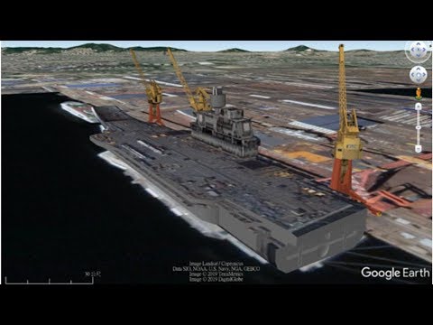 不只愛國者飛彈！　遼寧號也被Google地圖3D抓到|ETtoday新聞雲