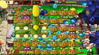 Survival : Endless - 36 Flags #plantsvszombies #survival