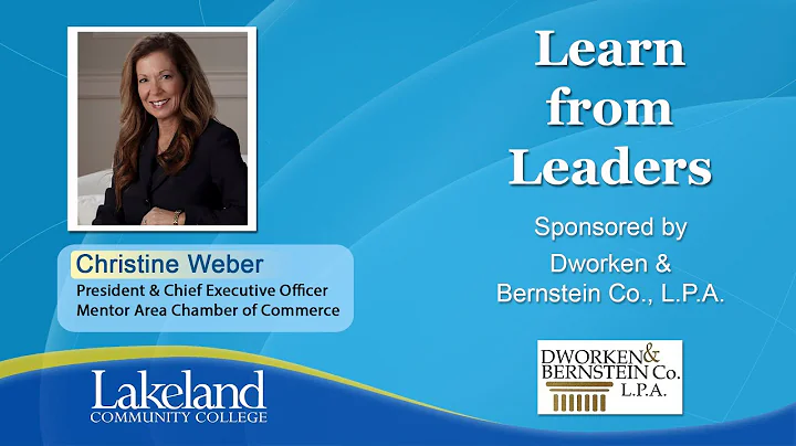 Learn From Leaders - Christine Weber, President & ...