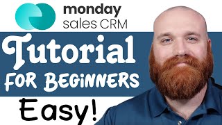 Monday.com Sales CRM Tutorial For Beginners | How To Use Monday.com CRM Net Worth