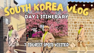 KOREA VLOG|| FIRST DAY ITINERARY IN SEOUL- 7 TOURISTS SPOTS AGAD ANG NABISITA! 🙀