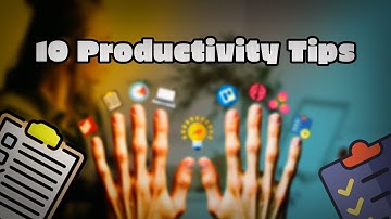 10 Game-Changing Productivity Tips You Need to Know! #productivity #tips