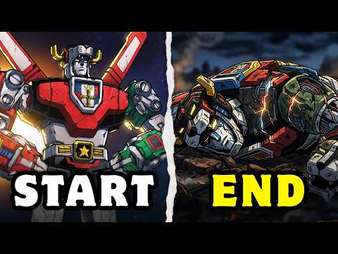 The ENTIRE Story of Voltron (1984) in 26 Minutes